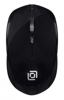 Мышь Оклик 565MW glossy черный оптическая (1600dpi) беспроводная USB для ноутбука (4but) от магазина РЭССИ