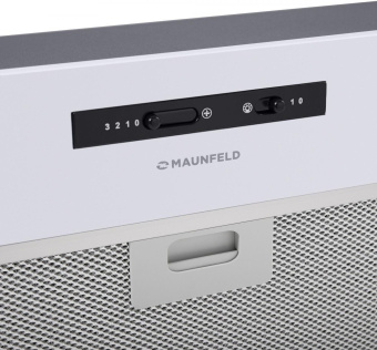 Вытяжка встраиваемая Maunfeld Crosby Light 50 белый управление: ползунковое (1 мотор) от магазина РЭССИ