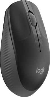 Мышь Logitech M190 черный/темно-серый оптическая (1000dpi) беспроводная USB (2but) от магазина РЭССИ
