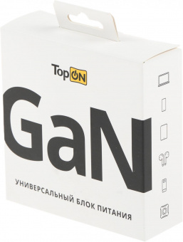 Блок питания TopON TOP-GaN-100W автоматический 100W 5V-20V 5A 2xUSB от бытовой электросети LED индикатор от магазина РЭССИ