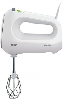 Миксер ручной Braun HM1070WH 400Вт белый от магазина РЭССИ