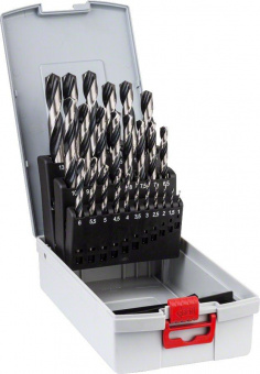 Набор сверл Bosch HSS PointTeQ (2608577352) по металлу (25пред.) для шуруповертов/дрелей от магазина РЭССИ