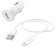 Автомобильное зар./устр. Hama H-183291 1A для Apple кабель Apple Lightning белый (00183291) от магазина РЭССИ
