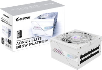 Блок питания Gigabyte ATX 850W GP-AE850PM PG5 ICE Gen.5 80+ platinum (20+4pin) APFC 120mm fan 16xSATA Cab Manag RTL от магазина РЭССИ