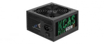 Блок питания Aerocool ATX 600W KCAS PLUS 600 80+ bronze (24+4+4pin) APFC 120mm fan 7xSATA RTL от магазина РЭССИ