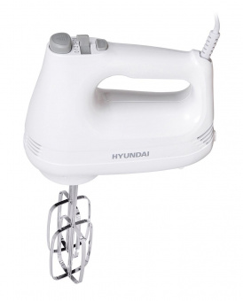 Миксер ручной Hyundai HYM-H4301 350Вт белый от магазина РЭССИ