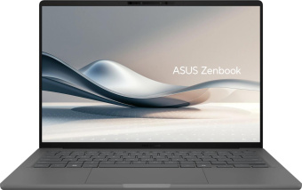 Ноутбук Asus Zenbook 14 UX3407RA-QD038W Snapdragon X Elite X1E-78-100 32Gb SSD1Tb Qualcomm Adreno 14" OLED WUXGA (1920x1200) Windows 11 Home grey WiFi BT Cam Bag (90NB16G2-M00360) от магазина РЭССИ