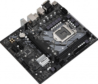 Материнская плата Asrock B560M-HDV R2.0 Soc-1200 Intel B560 2xDDR4 mATX AC`97 8ch(7.1) GbLAN+VGA+DVI+HDMI от магазина РЭССИ