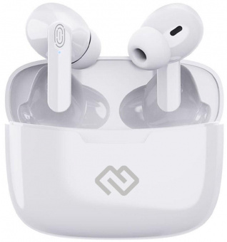 Гарнитура внутриканальные Digma TWS-19 белый беспроводные bluetooth в ушной раковине (TWS19W) от магазина РЭССИ
