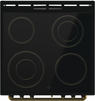 Плита Электрическая Gorenje ECS6250CLB черный стеклокерамика (без крышки) от магазина РЭССИ