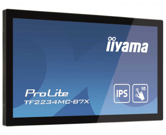 Монитор Iiyama 21.5" ProLite TF2234MC-B7X черный IPS LED 16:9 HDMI 350cd 178гр/178гр 1920x1080 VGA DP FHD USB Touch 4.4кг от магазина РЭССИ