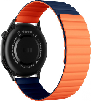 Смарт-часы ARK Kieslect Kr Pro 38мм 1.43" AMOLED корп.черный рем.черный/оранжевый от магазина РЭССИ