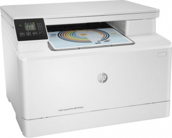 МФУ лазерный HP Color LaserJet Pro MFP M182n (7KW54A) A4 Net белый от магазина РЭССИ