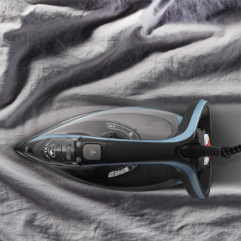 Утюг Tefal FV5695E1 3000Вт черный/голубой от магазина РЭССИ