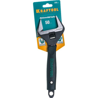 Разводной ключ KRAFTOOL SlimWide 250/50 мм 27258-25 от магазина РЭССИ