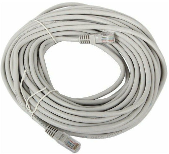 Патч-корд Premier 5-970 1Гбит/с UTP 4 пары cat.5E CCA molded 15м серый RJ-45 (m)-RJ-45 (m) от магазина РЭССИ