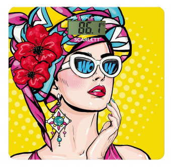 Весы напольные электронные Scarlett SC-BS33E068 макс.180кг рисунок от магазина РЭССИ