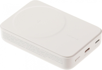 Мобильный аккумулятор Solove Mi W12 Pro 10000mAh QC3.0/PD3.0/PE2.0 20W 3A USB-C бежевый (W12 PRO BEIGE RUS) от магазина РЭССИ