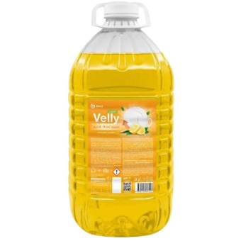 Средство для мытья посуды Grass "Velly" light (сочный лимон) ПЭТ 5кг 125792 от магазина РЭССИ
