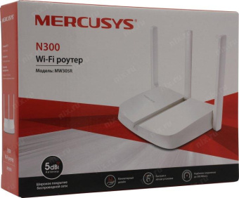 Роутер беспроводной Mercusys MW305R N300 10/100BASE-TX белый от магазина РЭССИ
