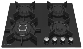 Газовая варочная поверхность Hyundai HHG 6437 BG черный от магазина РЭССИ