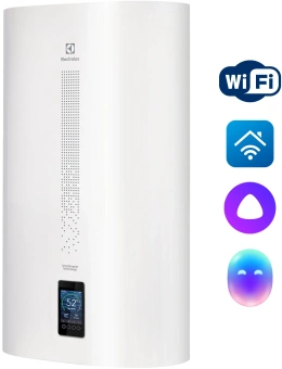 Водонагреватель Electrolux SmartInverter EWH 80 2кВт 80л электрический настенный/белый от магазина РЭССИ