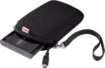 Защитный чехол Hama для HDD 2.5" H-95505 00095505 неопрен черный от магазина РЭССИ