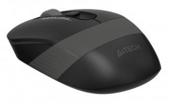 Мышь A4Tech Fstyler FG10S черный/серый оптическая (2000dpi) silent беспроводная USB для ноутбука (4but) от магазина РЭССИ