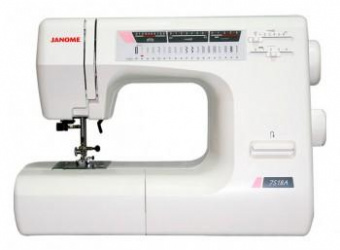 Швейная машина Janome 7518A белый от магазина РЭССИ