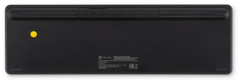 Клавиатура Оклик K614W черный USB беспроводная slim Multimedia Touch (1979327) от магазина РЭССИ