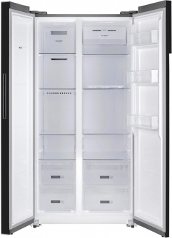 Холодильник Weissgauff WSBS 600 BeG NoFrost Inverter 2-хкамерн. бежевый (двухкамерный) от магазина РЭССИ