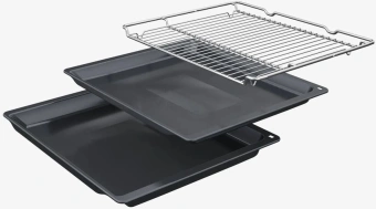 Духовой шкаф Электрический Bosch Serie 8 HBG7361B1 черный от магазина РЭССИ
