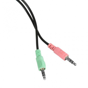 Наушники с микрофоном Оклик HS-M137V черный 1.8м мониторные оголовье (614046) от магазина РЭССИ