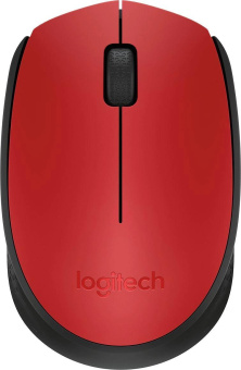 Мышь Logitech M171 красный/черный оптическая 1000dpi беспров. USB для ноутбука 2but (910-004645) от магазина РЭССИ