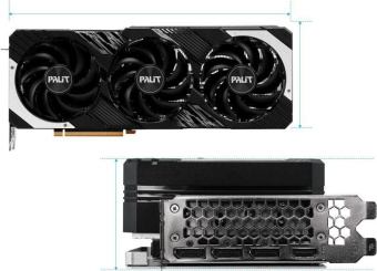 Видеокарта Palit PCI-E 4.0 RTX4080 SUPER GAMINGPRO NVIDIA GeForce RTX 4080 Super 16Gb 256bit GDDR6X 2295/23000 HDMIx1 DPx3 HDCP Ret от магазина РЭССИ