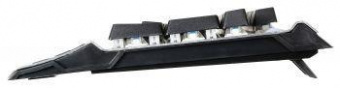 Клавиатура Оклик 980G HUMMER механическая серебристый/черный USB for gamer LED (подставка для запястий) (499580) от магазина РЭССИ