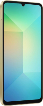 Смартфон Samsung SM-A065F Galaxy A06 128Gb 4Gb золотистый моноблок 3G 4G 2Sim 6.7" 720x1600 Android 14 50Mpix 802.11 a/b/g/n/ac GPS GSM900/1800 GSM1900 TouchSc microSD max1024Gb от магазина РЭССИ