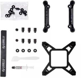 Система водяного охлаждения Lian-Li Galahad II LCD 280 ARGB Soc-AM5/AM4/1200/1700/1851 черный26.7dB Al+Cu LCD Ret (G89.GA2ALCD28B.R0) от магазина РЭССИ