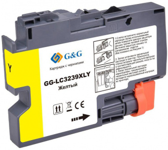 Картридж струйный G&G GG-LC3239XLY желтый (52мл) для Brother HL-J6000DW/J6100DW от магазина РЭССИ