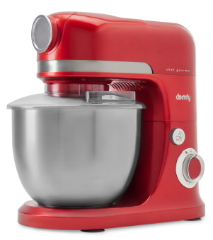 Кухонная машина Domfy DSC-KM502 планетар.вращ. 2000Вт красный от магазина РЭССИ