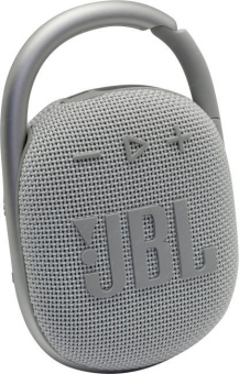 Колонка порт. JBL Clip 4 белый 5W 1.0 BT 15м 500mAh (JBLCLIP4WHT) от магазина РЭССИ