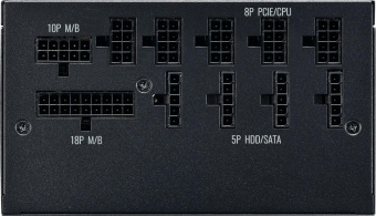 Блок питания Cooler Master ATX 850W V Gold V2 80+ gold (24+8+4+4pin) APFC 135mm fan 12xSATA Cab Manag RTL от магазина РЭССИ