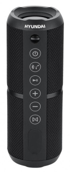 Колонка порт. Hyundai H-PAC320 черный 20W 1.0 BT/3.5Jack/USB 10м 4400mAh от магазина РЭССИ