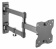 Кронштейн для телевизора Ultramounts UM894 черный 13"-27" макс.20кг настенный поворотно-выдвижной и наклонный от магазина РЭССИ