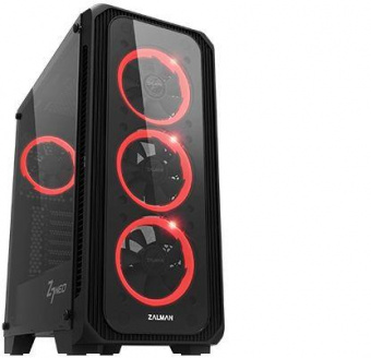 Корпус Zalman Z7 NEO черный без БП ATX 2x120mm 2x140mm 2xUSB2.0 1xUSB3.0 audio bott PSU от магазина РЭССИ