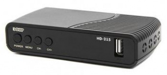 Ресивер DVB-T2 Сигнал Эфир HD-215 черный от магазина РЭССИ
