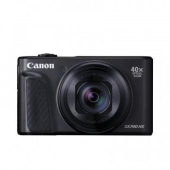 Фотоаппарат Canon PowerShot SX740HS черный 21.1Mpix Zoom40x 3" 4K SDXC/SD/SDHC CMOS 1x2.3 IS opt 1minF turLCD 10fr/s 30fr/s HDMI/WiFi/NB-13L от магазина РЭССИ
