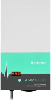 Стабилизатор напряжения Defender ASW 1000D 600Вт 1000ВА белый от магазина РЭССИ