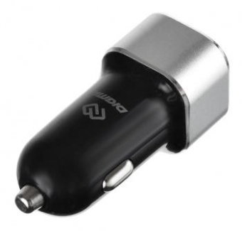 Автомобильное зар./устр. Digma DGCC-2U-3A-BS 15W 2.1A+1A 2xUSB универсальное черный от магазина РЭССИ