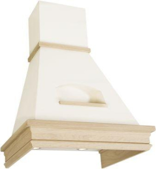 Вытяжка каминная Elikor Бельведер Валенсия 90П-650-П3Д бежевый/дуб неокрашенный управление: ползунковое (1 мотор) от магазина РЭССИ